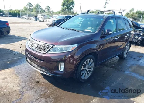2014 Kia Sorento Sx из США, поврежденный, VIN 5XYKW4A7XEG514109